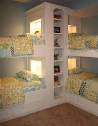 Even if your kid(s) have their own bedroom, it never hurts getting a bunk bed for when they have friends sleep over. Cool Corner Bunk Bed Building Ideas