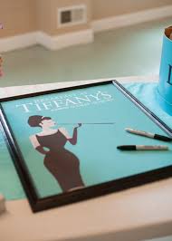 Tiffany themed bridal shower decorations. Tiffany Co Themed Bridal Shower Every Last Detail