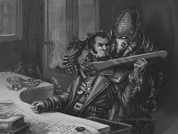 Visit To Inquisitor By Sokil Su On Deviantart Warhammer Art Warhammer Warhammer 40k Artwork