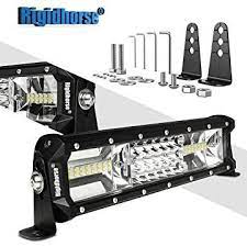 Led Light Bar Rigidhorse Triple Row 12 Inch 108w Led Work Light Spot Flood Combo Led Lights Led Bar Driving Lights Jee Led Work Light Led Light Bars Led Lights