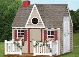 Cedar siding is a wonderful option for the diyer on a budget if you know where and how to look for materials. Olivia S Playhouse Play Houses Build A Playhouse Fairytale House