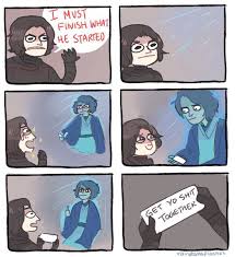 Force Ghost Anakin Contacting His Grandson Star Wars Comics Star Wars Humor Star Wars Memes