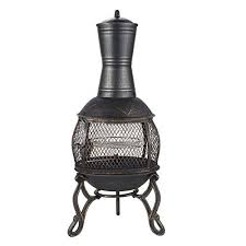 Harima Brasero Exterieur Nusku Foyer En Fonte Avec Conduit En Acier Incinerateur De Jardin Chauffage De Terrasse Grillade Wood Stove Home Appliances Wood