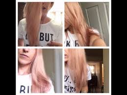 How To Rose Gold Hair Using Ion Gemstone Brights Rose Hair Color Rose Gold Hair Hair Inspiration Color