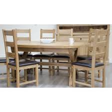 Browse our catalog of office, kitchen and dining furniture below. Deluxe Solid Oak Furniture Oval Cross Extending Dining Table 8 Chairs Sale Price Available