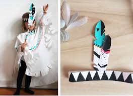 Im kostümverleih ist die auswahl zwar groß, allerdings ist das oft ziemlich teuer und auch nicht immer sehr kreativ. Diy Indianer Kostum Einfach Selber Machen Familicious Indianerin Kostum Indianer Kostum Kind Indianer