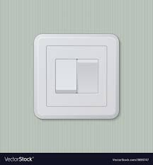 Double Light Switch 03 Royalty Free Vector Image