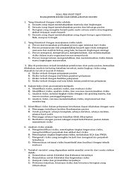 Maybe you would like to learn more about one of these? Soal Pre Post Test Manajemen Risiko