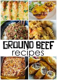 What Recipes Can I Make With Ground Beef Crafty Morning Recipes Ground Beef Recipes Ground Beef