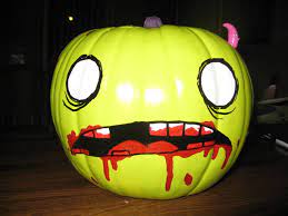 6pcs artificial pumpkins realistic mini foam pumpkin for diy craft halloween fall harvest thanksgiving party decoration. Zombie Pumpkin By Sarish7 On Deviantart Zombie Pumpkins Pumpkin Pumpkin Inspiration