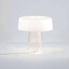 Modern entry table lamps with see the small card with the code on. Prandina Glam Small T1 Modern Table Lamp Stardust