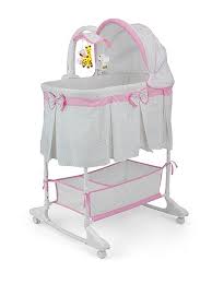 Lit Berceau Pour Bebe Sweet Melody 4 En 1 Gris Rose Berceau Bebe Lit Berceau Berceau