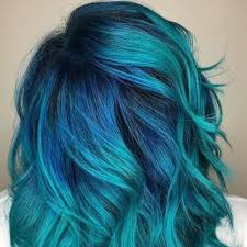 With this hairstyle, you can let your creativity loose and create all sorts of braids using jumbo pink and teal ombre hair. 50 Teal Hair Color Inspiration For An Instant Wow Hair Motive Hair Motive