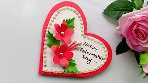 Need inspiration for what to write in a card to a friend? Friendship Day Greeting Card Easy Design Corral