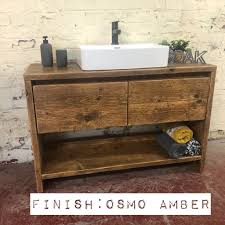 Connie and her husband came to us while looking for someone to build them a custom reclaimed wood bathroom vanity. 20 Reclaimed Wood Bathroom Vanity Magzhouse