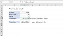 How To Use The Excel Pv Function Exceljet