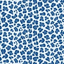 Leopard Print Classic Blue Light Art Print By Mia Valdez X Small In 2020 Blue Aesthetic Blue Wallpaper Iphone Light Blue Aesthetic