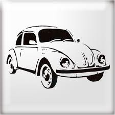The Stencil Studio Schablone Vw Kafer Herbie Wiederverwendbar Din A1 Amazon De Kuche Haushalt Schablonen Disney Silhouetten Vw Kafer