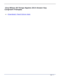 Gina wilson, 2012 products by gina wilson (all things algebra) may be used by the purchaser for their classroom use only. Gina Wilson All Things Algebra 2015 Answer Key Fill Online Printable Fillable Blank Pdffiller