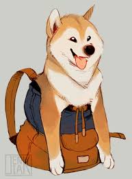 Jeniak Draws Canine Art Cute Animal Drawings Dog Art