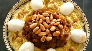 Couscous Tfaya Au Poulet Youtube