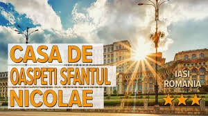 Dornici să însuflețim valori ale rânduielii noastre românești, vă întâmpinăm cu ospitalitate și bucatele casei noastre măiestrite de mâini vrednice și pricepute. Casa De Oaspeti Sfantul Nicolae Hotel Review Hotels In Iasi Romanian Hotels Youtube
