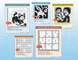 68 1 puzzles are a fun way to pass the time. New Widgets Allow Anyone To Publish Conceptis Puzzles Online
