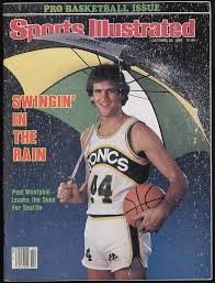Ann meyers drysdale and paul westphal to be inducted into arizona sports hall of fame. Seattle Supersonics Paul Westphal 1980 Nba Baseball Preview Sports Illustrated Cover By Sports Illustrated