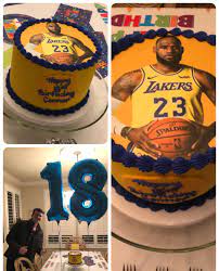 Lebron james lakers jersey cake. Lebron James Lakers Jersey Cake Lebron James Threw A Last Minute Birthday Party For Himself To Help Lakers Bond Los Angeles Times For The Lakers The Timing Couldn T Be Better