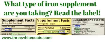 Not All Iron Salts Contain The Same Amounts Of Iron Per Dose This Means That Different Iron Salts Will R Iron Supplement Nutritional Disorders Iron Deficiency