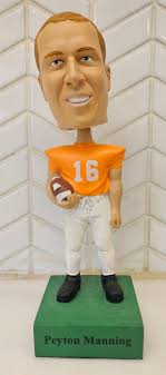 PEYTON MANNING BOBBLEHEAD 2002 Upper Deck Premium Play Makers Tennessee  orange