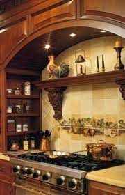 If you want to achieve an authentic italian kitchen interior, just make sure that your area is organized with specific things in specific places and there is a lot of room for moving around. Love This Kitchen Stove Area Italian Kitchen Decor Italian Kitchen Design Tuscan Decorating Kitchen