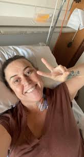 Day 9 post op!!! Finally home with my babies!! It's so good to be home even  being in pain. I'm so super thankful to my donor (who is doing well) My  creatinine