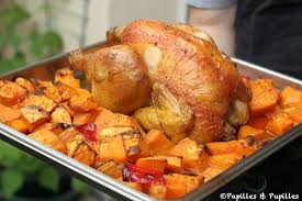 Papilles Et Pupilles Poulet Roti Et Pommes De Terre Recette Poulet Poulet Roti