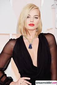 Ince Telli Saclar Icin Hacimlendiren Kisa Sac Kesimleri Unlulerin Sac Modelleri Margot Robbie Sarisinlar