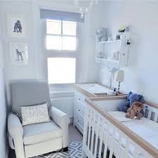 Employing a bit of elbow grease combined with creativity can help transform even the most cramped room into a decorator showplace. 48 Elegant Small Nursery Design Ideas You Must Have Small Room Nursery Small Space Nursery Small Baby Room