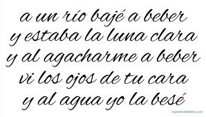 A Un Rio Baje A Beber The Weekly Letra Experience Flamenco Flamenco Verse Songs