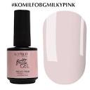 Komilfo Bottle Gel Milky Pink 15 ml with brush - USA quality ...