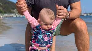 Karl stefanovic (@karl.stefanovic) on tiktok | 47k likes. Baby S First Beach Day Karl Stefanovic And Jasmine Share New Photo Of Harper Starts At 60