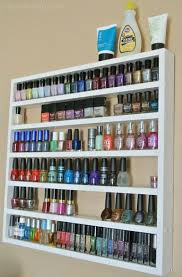 Here are some of the best nail polish storage ideas, diy storage, containers and cheap solutions for collections of fingernail polish. 15 Beautiful Ideas To Organise Your Nail Polish Nail Polish Storage Diy Nail Polish Shelf Nail Polish Storage