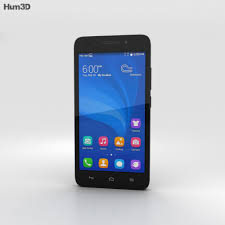Huawei Honor 4 Play Black 3D model ...