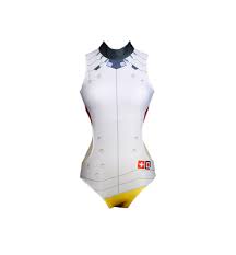 Onepiece x overwatch paclfista x. Cosplay Life Overwatch Swimsuits Dva Mercy Bathingsuit One Piece Swimsuit Cotton Padding And Lining Buy Online In Gibraltar At Gibraltar Desertcart Com Productid 44824132