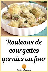 Rouleaux De Courgettes Garnies Au Four La Recette Facile Recettes De Cuisine Recette Avec Courgette Recette