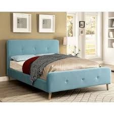 Platform Bed With Trundle Furniture Of America Upholstered Platform Bed Furniture