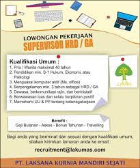 Lakumas lebaksiu / lowongan kerja di lebaksiu tegal april 2021 : Lowongan Kerja Pt Laksana Kurnia Mandiri Sejati Juni 2019