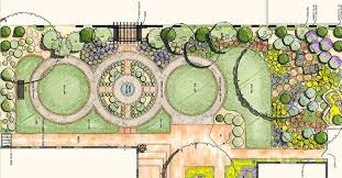 Deck And Backyard Landscape Drawing Design Of Gardens Landscape Design Drawings Garden Landscape Design Landscape Design Plans
