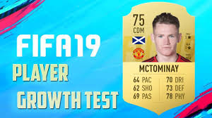 Find out who received a fifa 21 motm item, why and when it will be available. Fifa 19 Scott Mctominay Growth Test Youtube