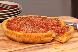 Dinner Recipe Deep Dish Pizza This For Those Days When The Traditional New York Style Isn T What You Want A Chicago Deep Dish Pizza Deep Dish Pizza