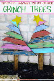Grinch yard decoration, grinch cindy lou max set, grinch yard props, the grinch yard decor, printed on: Grinch Trees Outdoor Christmas Decorations Grinch Christmas Decorations Christmas Decorations Diy Outdoor Outdoor Christmas Tree Whimsical Christmas Decor