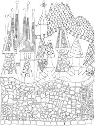 Immagine Correlata Gaudi Art Gaudi Coloring Pages